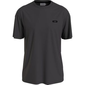 Calvin Klein Cotton Comfort Fit T-shirt, heren T-shirt korte mouw O-hals, zwart -  Maat: M