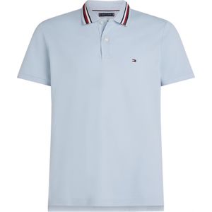 Tommy Hilfiger RWB Collar Regular Polo, heren poloshirt, blauw