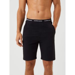 Bjorn Borg Core Loungewear Shorts, heren loungebroek kort, zwart