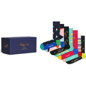 Happy Socks 7 Days Socks Gift Set (7-pack), unisex sokken in cadeauverpakking - Unisex - Maat: 36-40