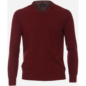 CASA MODA comfort fit trui, rood -  Maat: 6XL