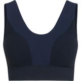 FALKE - CORE Seamless - Functionele Sportbeha - Blauw - Medium Support voor Laag Activiteitsniveau