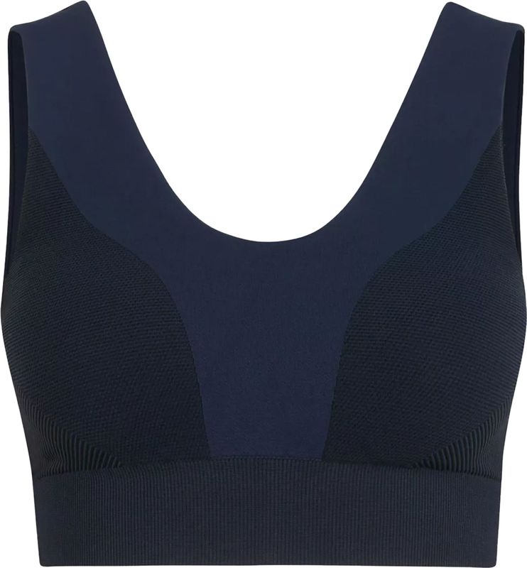 FALKE - CORE Seamless - Functionele Sportbeha - Blauw - Medium Support voor Laag Activiteitsniveau