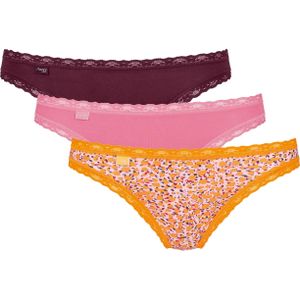 Sloggi Women 24/7 Weekend Tanga (3-pack), dames slip, verschillende kleuren -  Maat: 42