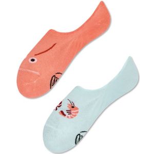 Many Mornings - Frutti Di Mare No Show - Unisex Sneakersokken - 1 Paar