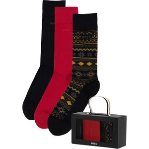 BOSS - WINTER - Huissokken - Set van 3 - Katoenmix