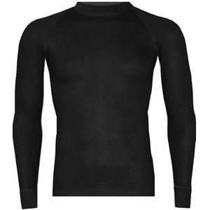 RJ Bodywear thermo T-shirt lange mouw, zwart -  Maat: XXL