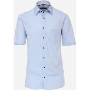 CASA MODA comfort fit overhemd, korte mouw, popeline, blauw 53