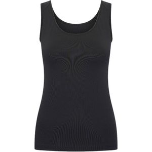 RJ Bodywear RJ dames Pure Color dames hemd extra lang (1-pack), zwart