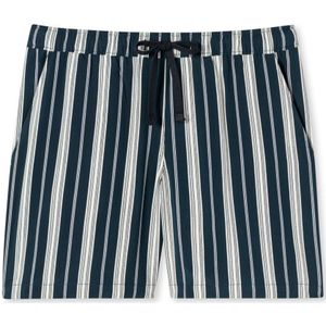 SCHIESSER Mix+Relax loungebroek kort, dames geweven short gestreept meerkleurig