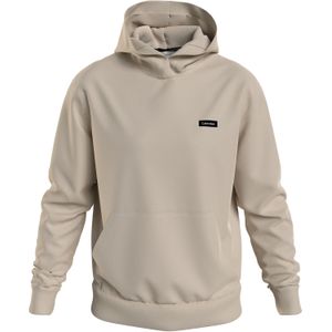 Calvin Klein heren hoodie katoen, Cotton Comfort Hoodie, beige -  Maat: M