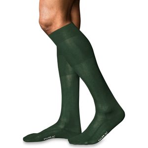 FALKE No. 9 Pure Fil d'Ecosse heren kniekousen, groen (mistletoe)