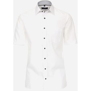 CASA MODA comfort fit overhemd, korte mouw, popeline, wit 53