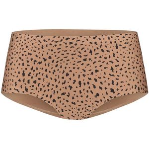 TEN CATE Secrets women midi (1-pack), dames slip middelhoge taille, bruin met zwart