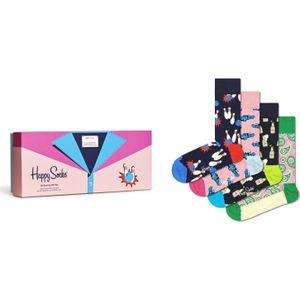 Happy Socks Go Bowling Socks Gift Set (4-pack), unisex sokken in cadeauverpakking - Unisex - Maat: 36-40