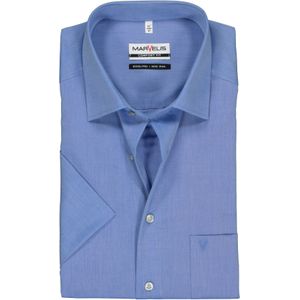 MARVELIS comfort fit overhemd, korte mouw, blauw 41
