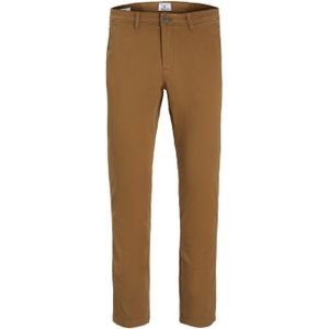 JACK & JONES Marco Bowie slim fit, heren chino, okergeel -  Maat: 31/32