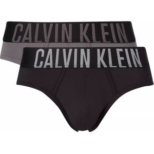 Calvin Klein Hipster Briefs (2-pack), heren slips, grijs -  Maat: L