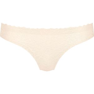 Sloggi Women ZERO Feel Lace 2.0 Brazil Panty (1-pack), dames slip, beige -  Maat: XS