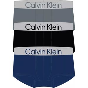 Calvin Klein Low Rise Trunks (3-pack), lage heren boxers kort, multicolor -  Maat: S