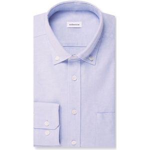 Seidensticker - 146712 - Chemise - Blauw - Coupe Droite