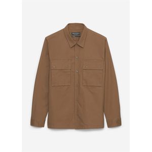Marc O'Polo relaxed fit heren overshirt, bruin