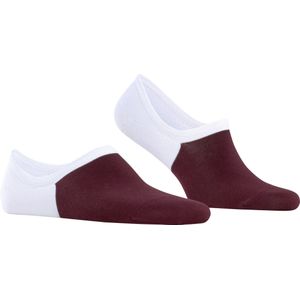 FALKE - Colour Blend - Heren Kousenvoetjes - Wit - Tweekleurig - Extra Laag