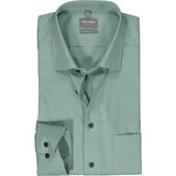 OLYMP comfort fit overhemd, structuur, groen