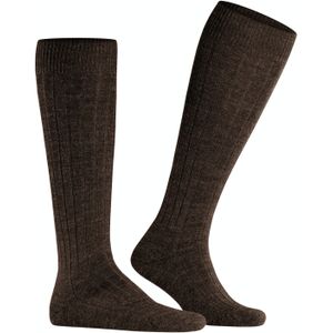 FALKE Teppich im Schuh heren kniekousen, bruin (dark brown) -  Maat: 39-40