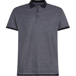 Tommy Hilfiger regular fit heren polo, Monotype Two Tones Reg Polo, blauw