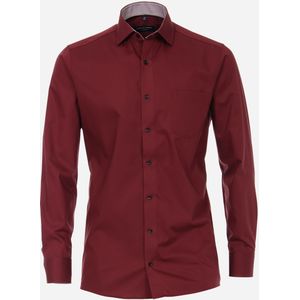 CASA MODA modern fit overhemd, popeline, rood 46