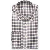 Seidensticker slim fit overhemd, popeline, grijs geruit