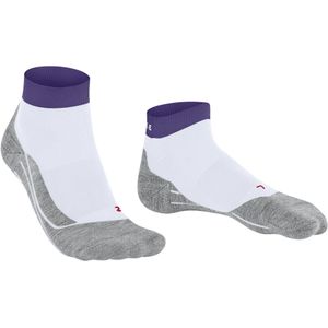 FALKE RU4 Endurance Short dames running sokken kort, wit (white) -  Maat: 41-42
