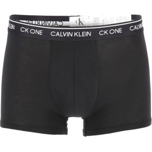 Calvin Klein CK ONE Cotton trunk (1-pack), heren boxer normale lengte, zwart -  Maat: M