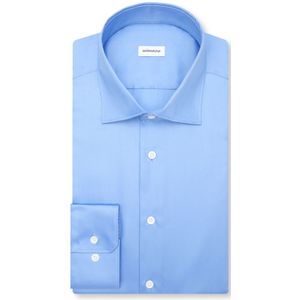 Seidensticker slim fit overhemd, popeline, blauw