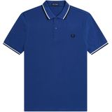 Fred Perry M3600 polo twin tipped shirt, pique, Shaded Cobalt -  Maat: S
