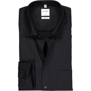 OLYMP Luxor comfort fit overhemd, zwart 50