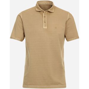 Redmond regular fit heren polo, pique, beige