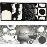 Happy Socks Black & White Socks Gift Set (4-pack) - Unisex - Maat: 41-46