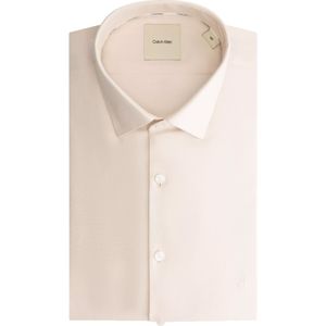 Calvin Klein slim fit overhemd, licht zalmroze
