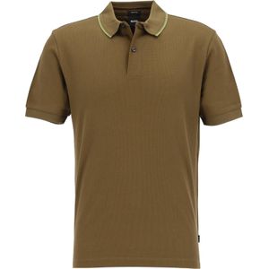 BOSS - Casual Polo - Korte Mouwen - Katoen - Regular Fit
