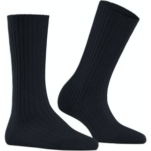 FALKE Cosy Wool Boot damessokken, donkerblauw (dark navy)