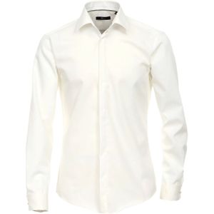 VENTI modern fit smoking overhemd, mouwlengte 72 cm, popeline, beige 38
