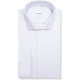 Seidensticker comfort fit overhemd, structuur, blauw