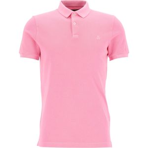 Marc O'Polo shaped fit polo, heren poloshirt, roze -  Maat: L