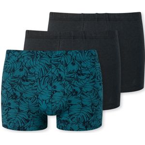 SCHIESSER 95/5 boxer (3-pack), heren short biologisch katoen gedessineerd multicolor -  Maat: M