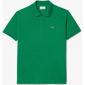 Lacoste Classic Fit polo, fluoriet groen