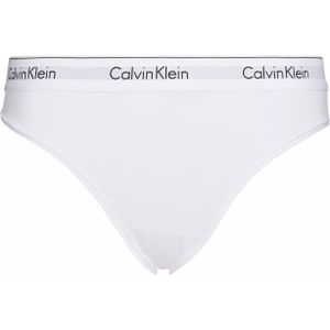 Calvin Klein dames thong (1-pack), string, wit