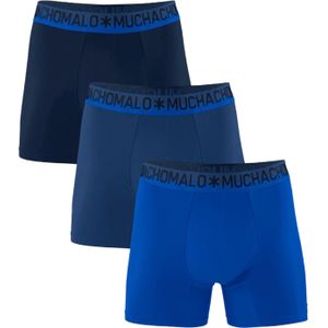 Muchachomalo boxershorts, heren boxers normale lengte (3-pack), Cotton Solid -  Maat: XXL