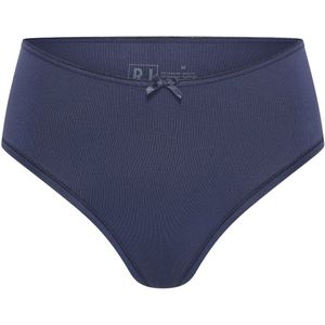 RJ Bodywear RJ dames Pure Color dames maxi string (1-pack), donkerblauw